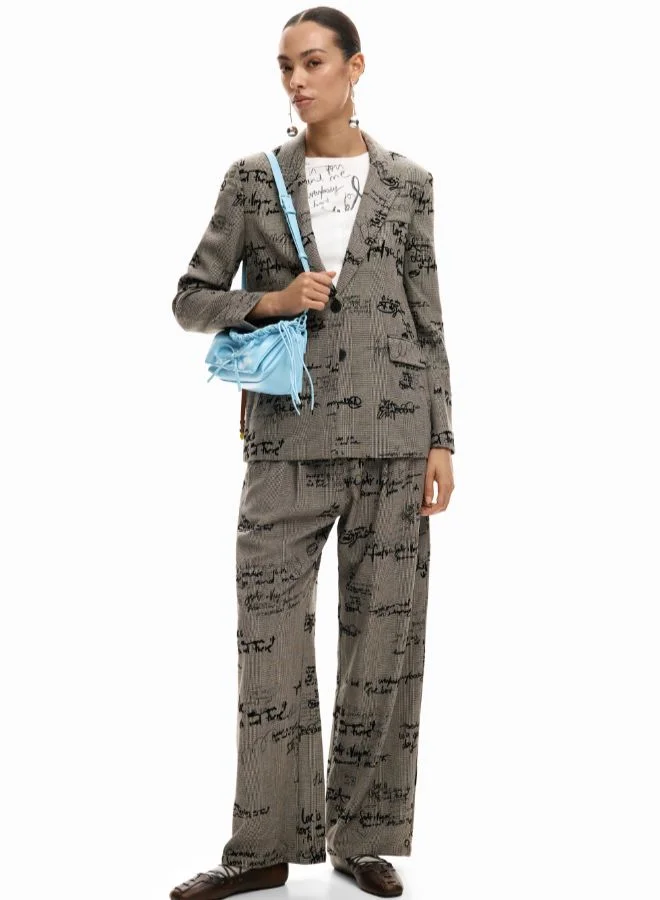 ديسيجوال بنطلونات الكتابة المربعة